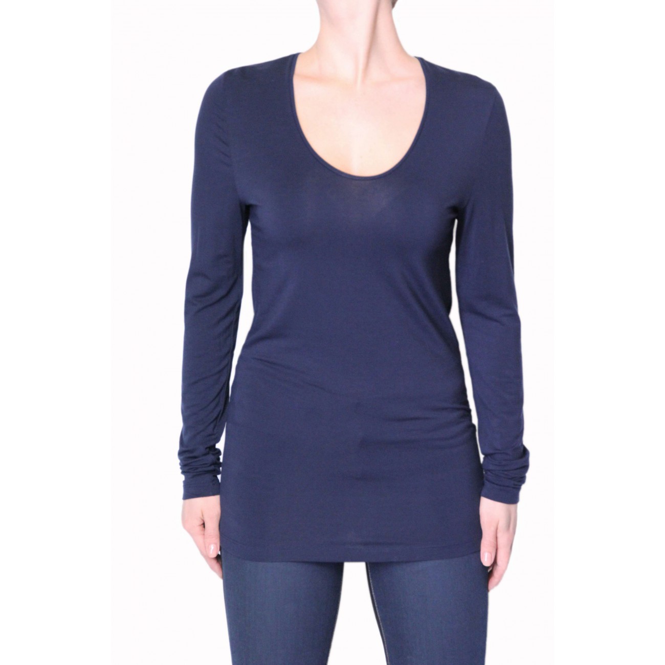 Футболка-туника из лиоцеля